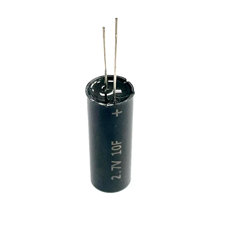 Суперконденсаторы 2,7 В 10F двухслойные конденсаторы EDLC цилиндрического типа для счетчика воды Счетчик электроэнергии газовый счетчик