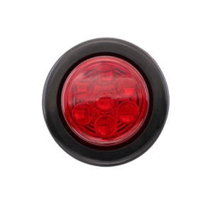 2&quot; LED Round Marker and Clearance <strong>Light</strong> <strong>7</strong> Led 24v - Product Image 1