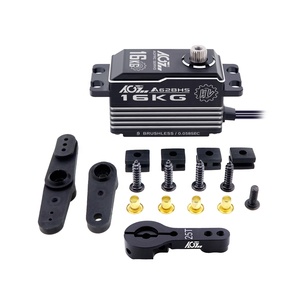 AGFRC A62BHS 16KG 0.058Sec Fast <strong>Speed</strong> HV Strong Metal Gears Brushless Digital Programmable Low Profile Servo for 1/10 RC Cars - Product Image 2