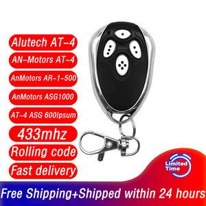 Alutech AT-4 AT-4 ASG1000 ASG600 AN-Motoren AR-1-500 AT4 bei 4-Tor-Steuerung 433,92 MHz Rolling Code Garagentor-Fernbedienung - Product Image 3