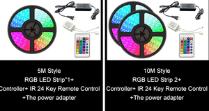 WiFi Tuya <strong>Rgb</strong> Set 10M 5050 <strong>LED</strong> Strip Light <strong>150</strong> <strong>Leds</strong> +Power Adapter+24Key Tuya Wifi China <strong>LED</strong> Strip Kit/set - Product Image 5