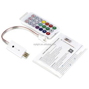 Мини-контроллер SP620E RGB светодиодный с 21Key ИК пульт дистанционного управления Dream Color Music Sync USB светодиодный контроллер света для WS2812 полосы - Product Image 2