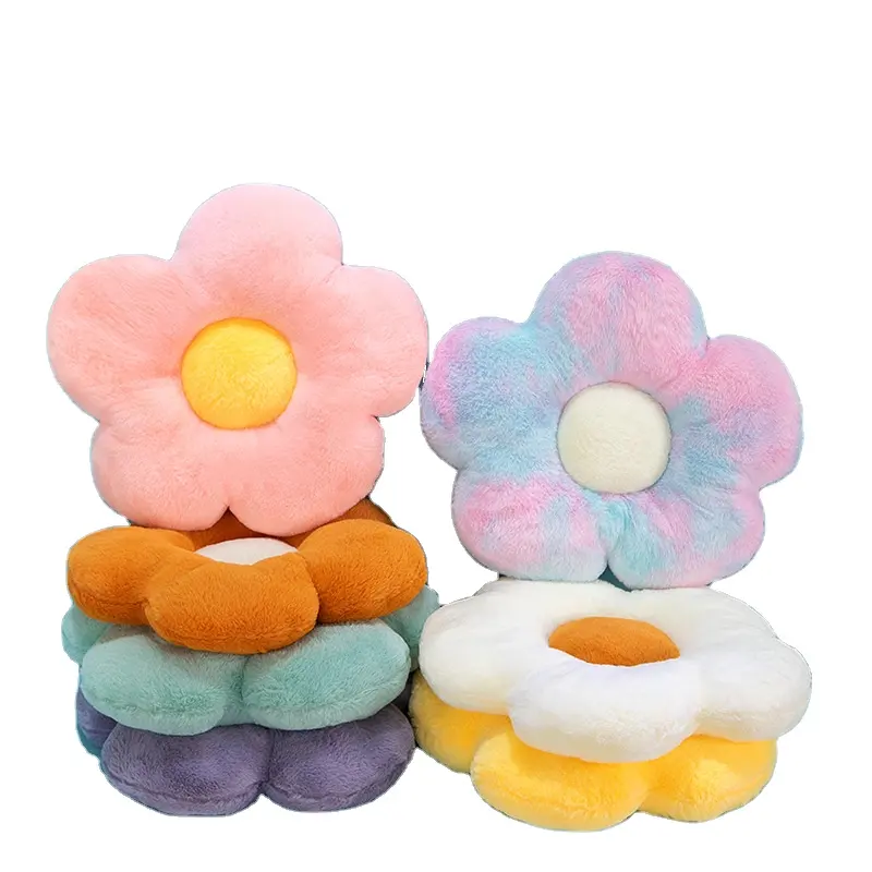 Cuscino per cuscino in peluche fiore di sole da 13.8 pollici con fiore a margherita cuscino in peluche a forma di fiore divertente cuscino all'ingrosso