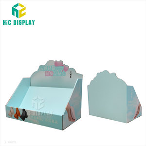 纸板台面显示器，柜台化妆品展示架，纸板桌面显示 - Product Image 2