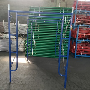 Conjunto completo de andamios tipo marco para construcción de edificios con el mejor precio y alta calidad
