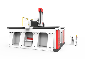 3d 4d 5d模具图案雕像cnc机器5轴，cnc路由器5轴 - Product Image 5