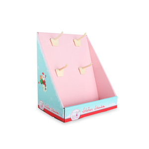 Bandejas de cartón pequeñas personalizadas, caja de exhibición con gancho de papel PDQ, exhibición de cartón pequeña con ganchos - Product Image 6