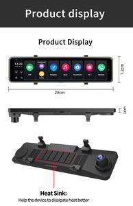 <strong>Android</strong> Dual Lens Carplay Car <strong>Camera</strong> Rear View for ADAS GPS Mirror Monitor - Product Image 6