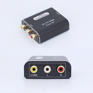 Adaptador convertidor de AV a HDMI personalizado de fábrica (con cable) [P 1080/60Hz]-Plug and Play para cine en casa/proyector. - Product Image 3