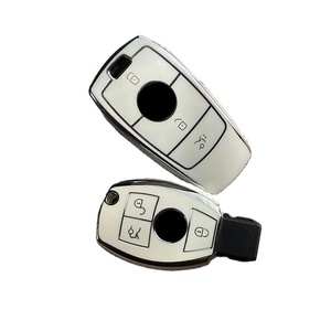 Betterhumz TPU Car <strong>Key</strong> Case Cover Protective Shell <strong>Key</strong> Holder <strong>for</strong> Mercedes benz a B C R G Class GLK GLA AMG W204 W205 W212 W176 - Product Image 1