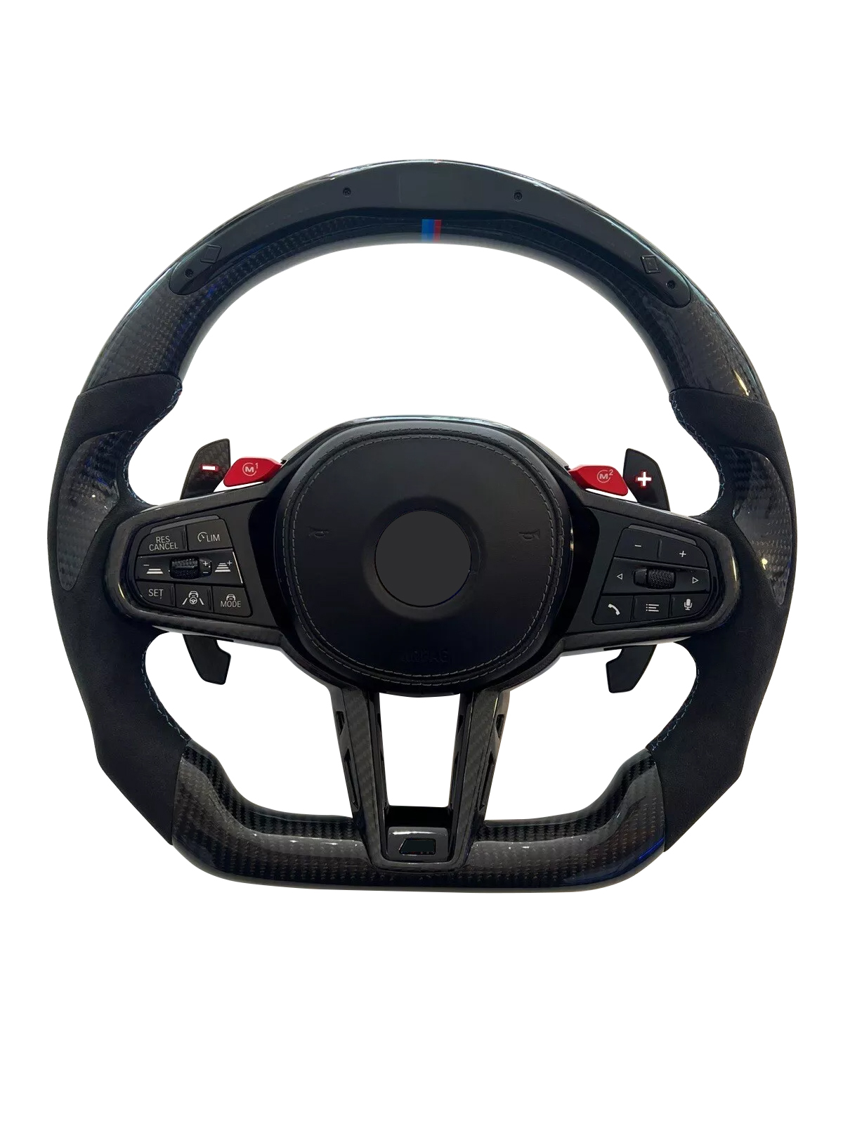 Moitié Alcantara + Carbone + LED
