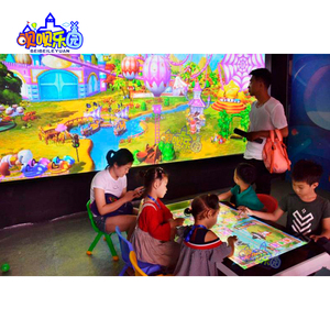 Tùy chỉnh 3D nhập vai AR/VR/MR tương tác chiếu tường bảng trong nhà Kim Loại màn hình cảm ứng trò chơi ma thuật cho trung tâm mua sắm bảng - Product Image 5