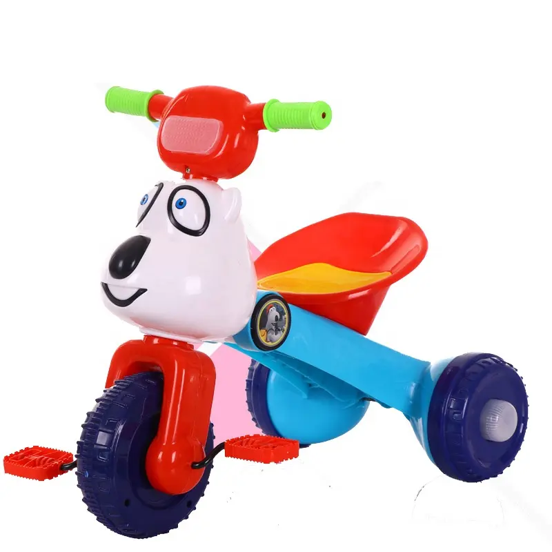 Triciclo de 3 ruedas con luces y música para niños y bebés, triciclo con precio competitivo de fábrica