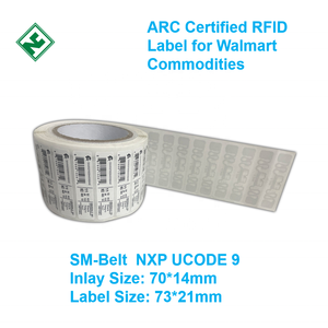 ARC Certified RFID <strong>Wet</strong> <strong>Inlay</strong> Long Range UHF Smart RFID Chip Tag - Product Image 5