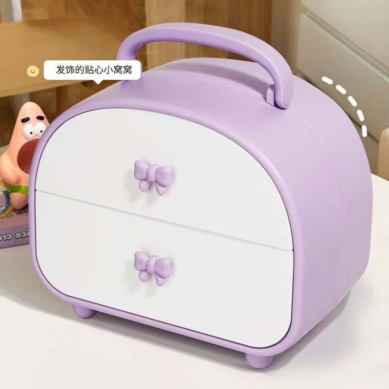 Purple handbag sticker random style
