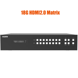 4K 8x8 HDMI 2.0矩阵开关音频提取器HDR10 HDCP 2.2 IP或RS232控制