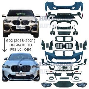 <span class=keywords><strong>BMW</strong></span> X4 G02 2019-2021 için dış Facelift Grille tampon vücut kiti G02 LCI X4M 2022 <span class=keywords><strong>Molde</strong></span>