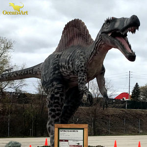 Công Viên Giải Trí Kích Thước Cuộc Sống Khủng Long Động Vật T-REX Mô Hình Mô Phỏng Robot Khủng Long Để Bán - Product Image 4