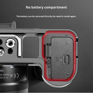 สำหรับกล้อง Nikon Z6 Z7กระจก DSLR, ปล่อยอย่างรวดเร็วอุปกรณ์เสริมฐานแผ่น L สำหรับการถ่ายภาพแนวตั้งในแนวนอนรองเท้ากรงกระต่าย - Product Image 4