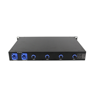 4 канала Led управление музыкой RJ45 Ethernet для DMX контроллер