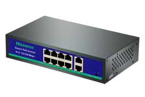 Conmutador POE de extensión de entrada y salida de CC 15V 250 W, 24/24, 8 + 2 puertos, 120 M, W - Product Image 5