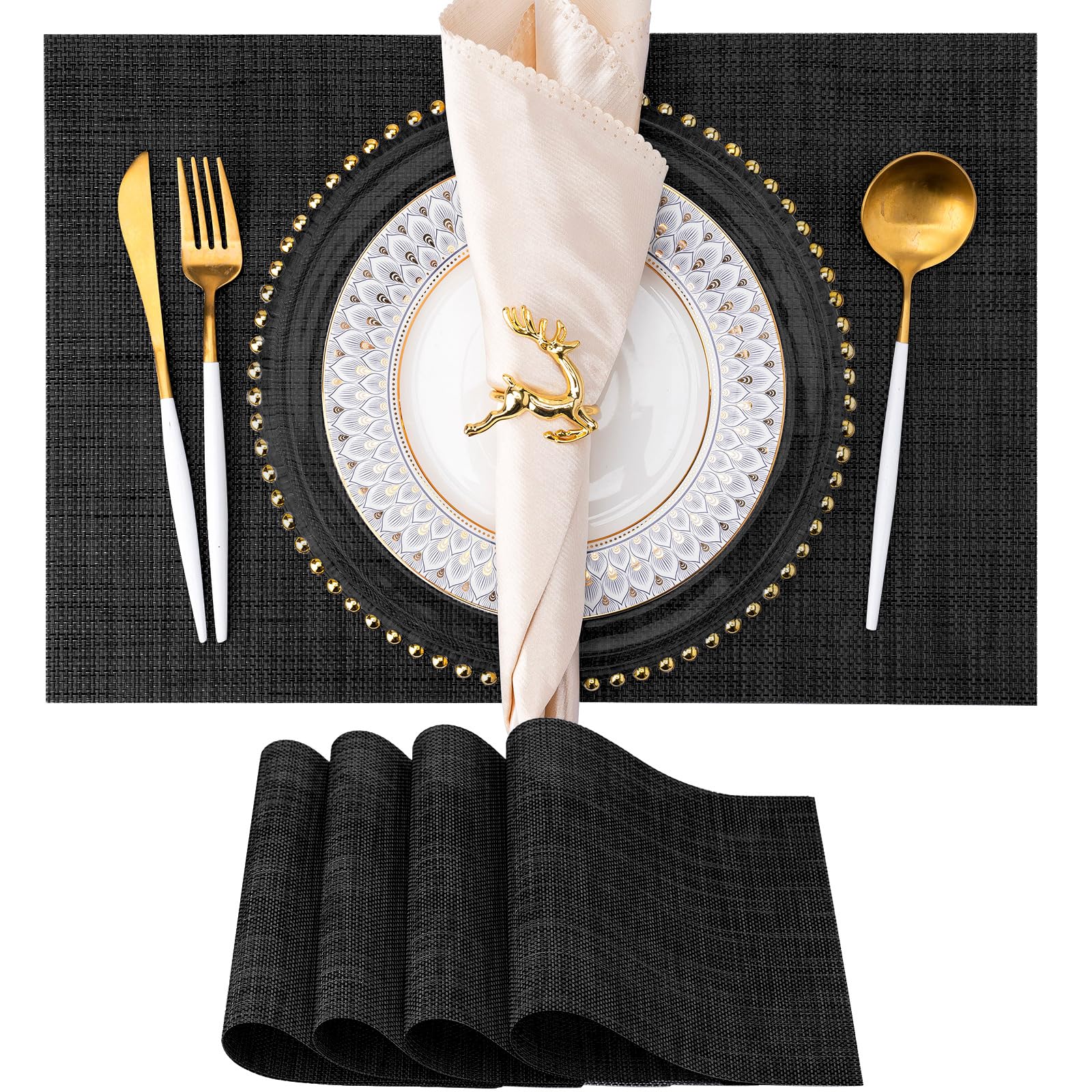 Noir 4pcs