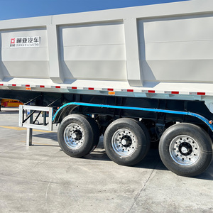 同亚厂家价格3轴单胎自卸半挂车40t运输煤砂u型自卸挂车 - Product Image 5