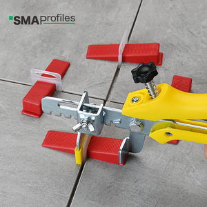 Smaprofiles Professionele Standaard Niveau Tegel Accessoires Keramische Tegels Nivellering Spacers Tegel Clips Nivellering Systeem - Product Image 1