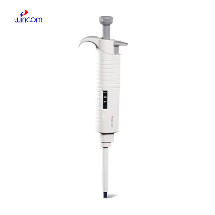 Wincom-botella de pipeta de transferencia de vidrio, caja de puntas de gotero de vidrio, micropipeta serológica de poliestireno estéril