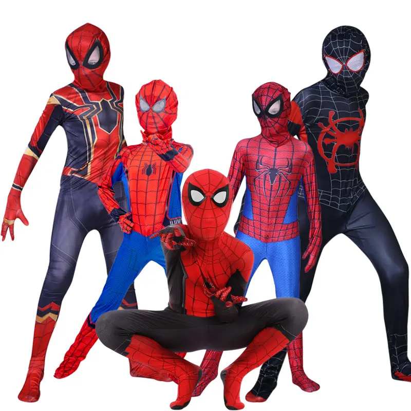 Großhandel Superhelden Party Captain america Frauen Erwachsenen Cosplay Kinder TV & Film Spiderman Halloween Anime Kostüm