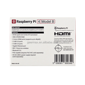 <strong>Raspberry</strong> <strong>Pi</strong> 4B 4GB RAM Starter Kit Board mini Computer PC Development Boards Dual-band <strong>WIFI</strong> Original <strong>Raspberry</strong> <strong>Pi</strong> 4 Model <strong>B</strong> 4G - Product Image 4