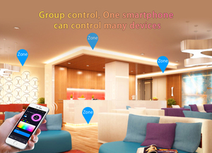 C03W RGB LED Strip Controller Max 15A Wifi Wireless Bluetooth telecomando ad alta potenza Smart App per Smart Lighting Led - Product Image 5