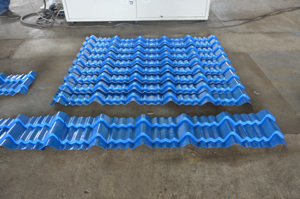 Tốc độ cao Tự động plc-kiểm soát tráng men ngói cuộn tạo thành máy tráng men mái ngói Máy làm - Product Image 6