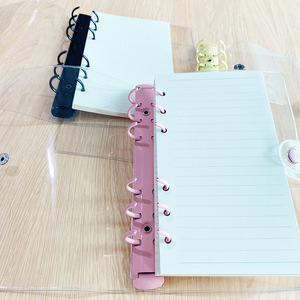 PVC Transparent Ring Binder Notebook <strong>Gift</strong> Set 100 Envelope Savings Challenge Binder A5 Clear <strong>Budget</strong> Binder With Cash Envelopes - Product Image 4