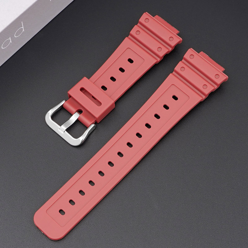 Red-silver buckle