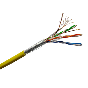 OEM CAT5E Cat6 Cat7 Plenum Bulk Ethernet <strong>Cable</strong> Solid Copper FTP 24 <strong>AWG</strong> 1000 ft 305m Roll Box <strong>CCA</strong> CU <strong>Cable</strong> - Product Image 2