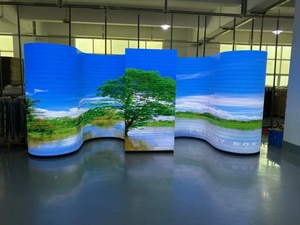 โมดูลนุ่มจอแสดงผล LED สำหรับห้างสรรพสินค้ากราฟิกโมดูลโค้งสีเต็มรูปแบบยืดหยุ่นได้ระบบดิจิทัลความคมชัดสูงแบบ P2.5 - Product Image 5