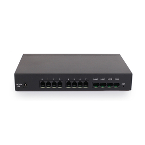 Gestione remota KNTECH adatta ai dispositivi di rete Interworking terminale di sistema 8 porte Gateway VOIP KNFX-8 - Product Image 2