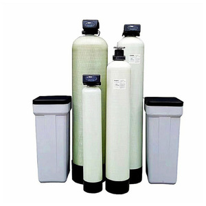 Filtro per addolcitore industriale automatico con filtro per acqua in carbonio e sabbia materiale FRP 220V componenti del nucleo del cambio - Product Image 1