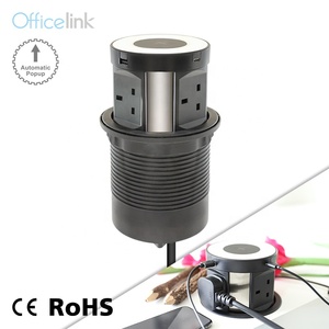 Pop up presa di corrente con USB tipo C caricatore e caricatore senza fili - Product Image 1