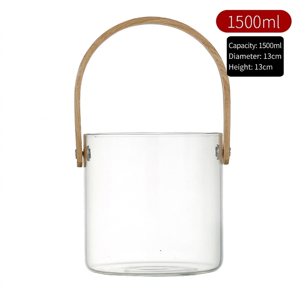Transparent small size-1500 ml