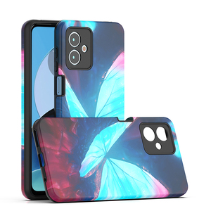 Motorola Moto Motorola için özel UV baskı desen cep telefonu kılıfları damla geçirmez 2 1 combo telefon kapak - Product Image 4