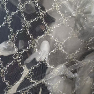 Siêu Mỏng Polyamide Sợi Ren Vải Đánh Cá Mô Hình Lưới <span class=keywords><strong>Nylon</strong></span> Vải Cho Ăn Mặc - Product Image 3