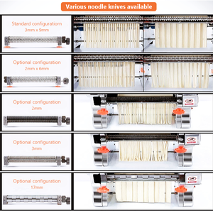 Thương mại ngay lập tức bột điện sheeter mì Máy làm động cơ công suất cao 120 kg/giờ tiết kiệm năng lượng tự động Croissant - Product Image 2