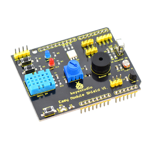 Arduino programcısı için Keyestudio çok amaçlı Shield V1 öğrenme kartı