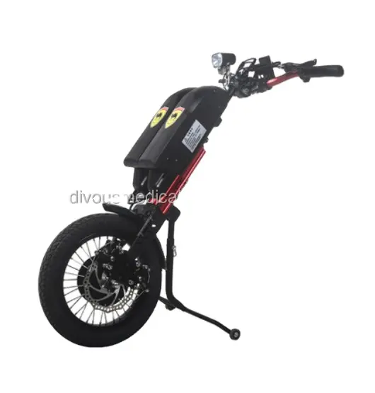 חדש קידום מוצר 600W כיסא גלגלים handbike handcycle אופניים חשמליים המרת ערכת ישן נכים