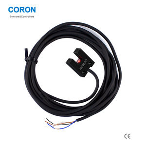 CORON ad alta precisione sensore di Slot ottico con amplificatore NPN PNP LED a infrarossi spina per piccolo oggetto etichetta sensore di rilevamento scanalatura - Product Image 6