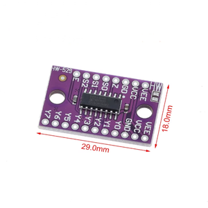 CD4051 74HC4051 8チャネルMux 8チャネルアナログマルチプレクサモジュール - Product Image 2