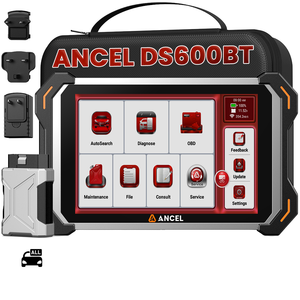 ANCEL DS600 BTフルファンクション34 + サービス双方向ECUコーディングキーマッチングOBD2診断ツールスキャナー1年保証 - Product Image 1