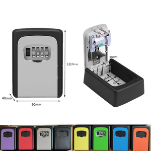 ล็อคติดผนังรวมกันกล่องเก็บกุญแจอัจฉริยะกันน้ำพร้อมกล่องกุญแจ4หลัก - Product Image 6